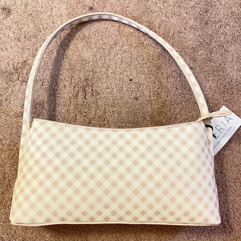 Malibu Skye gingham shoulder bag